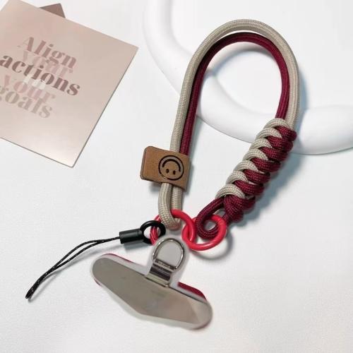 酒红色挂绳+黑色挂绳+三角夹片